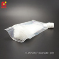 Spout pouch food liquid packaging bag